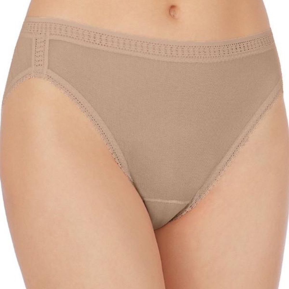 NWT On Gossamer Mesh Hi-Cut Brief Panties